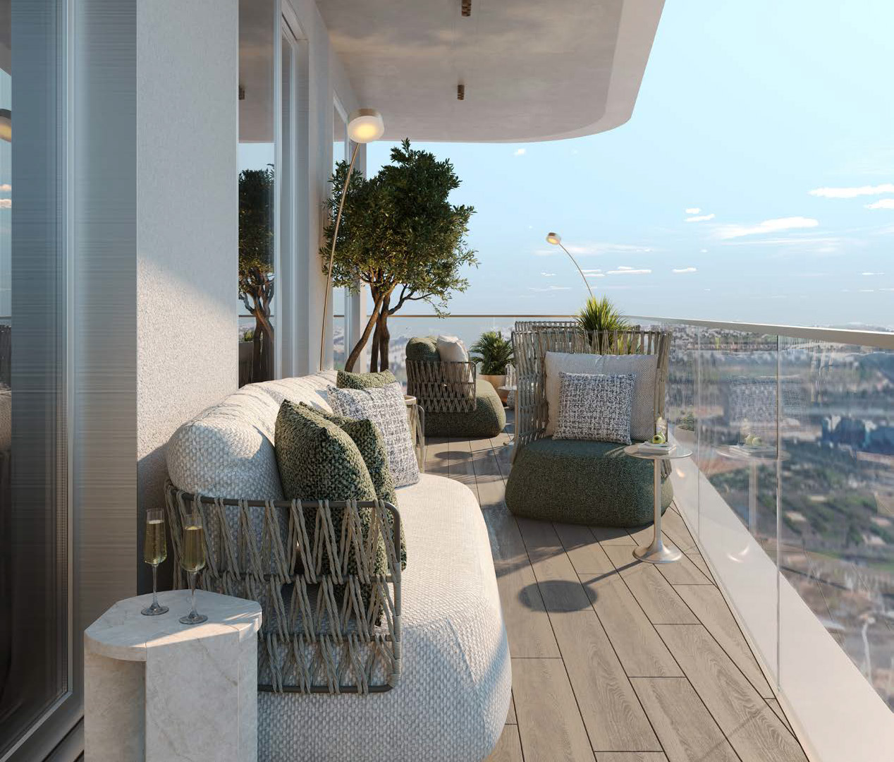 Apartment terrace